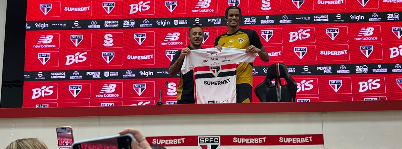 Newton revela conversa com dupla antes de fechar com o São Paulo e celebra: “Impossível recusar”