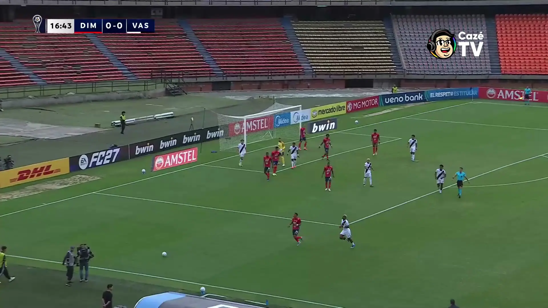 Melhores momentos do empate entre Independiente Medellín e Vasco pela Sul-Americana