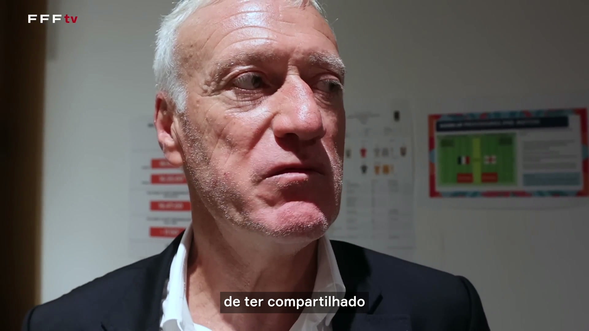 Última entrevista de Deschamps após um jogo: “Les Bleus estarão em boas mãos”