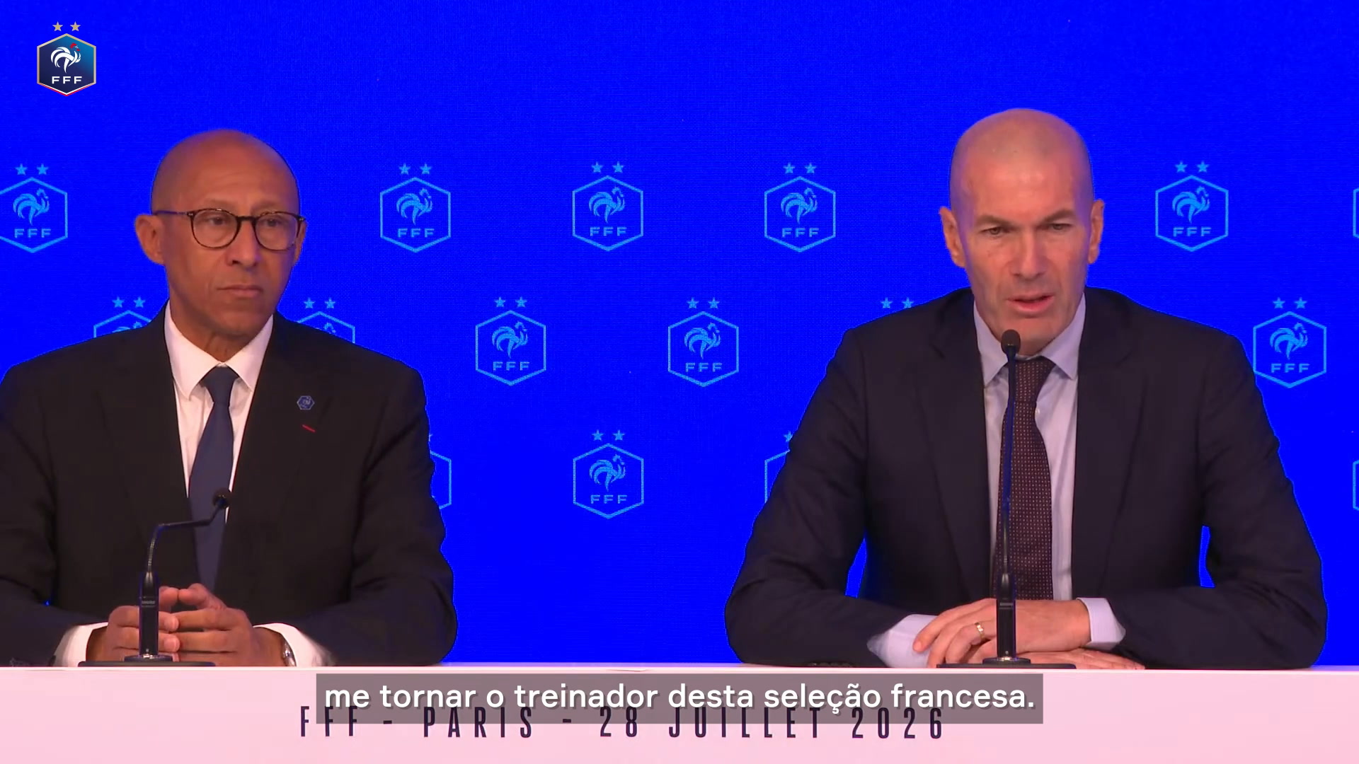 Zidane: “Alegria imensa” e “pronto” para o desafio na seleção francesa