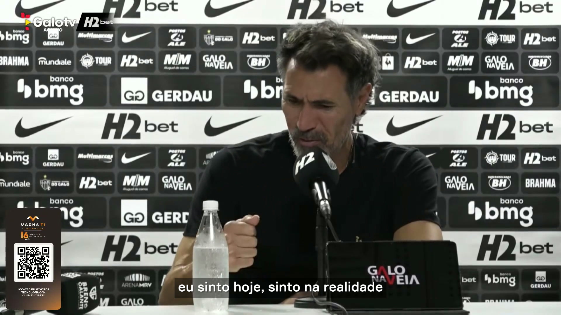 Domínguez destaca confiança dos atletas e crescimento do Galo