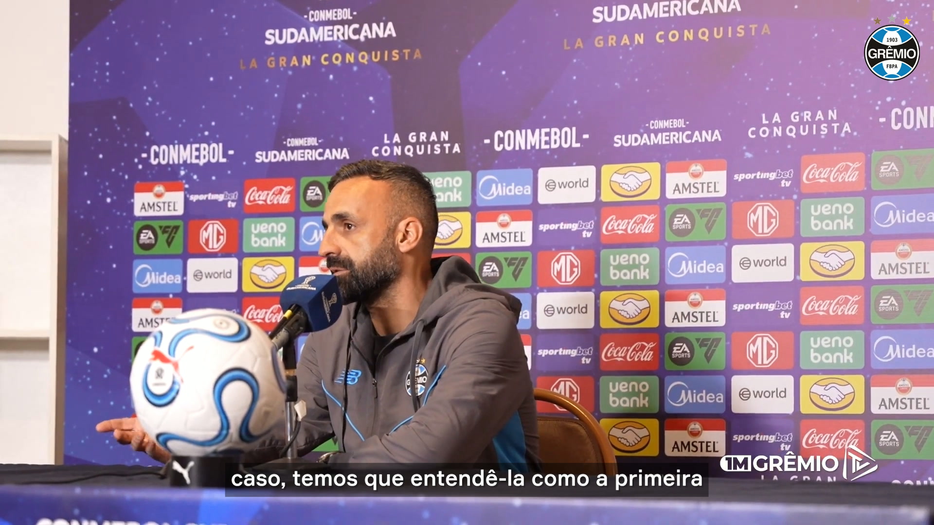 “Cumprimos o plano”, diz auxiliar do Grêmio na Bolívia