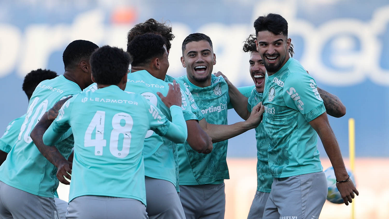 Veja fotos do treino do Palmeiras desta sexta-feira