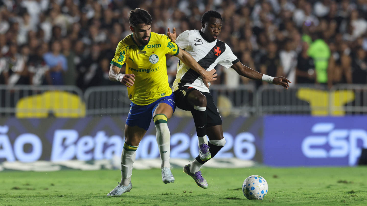 Palmeiras x Vasco pelo Brasileirão: onde assistir, estatísticas, histórico e prováveis escalações