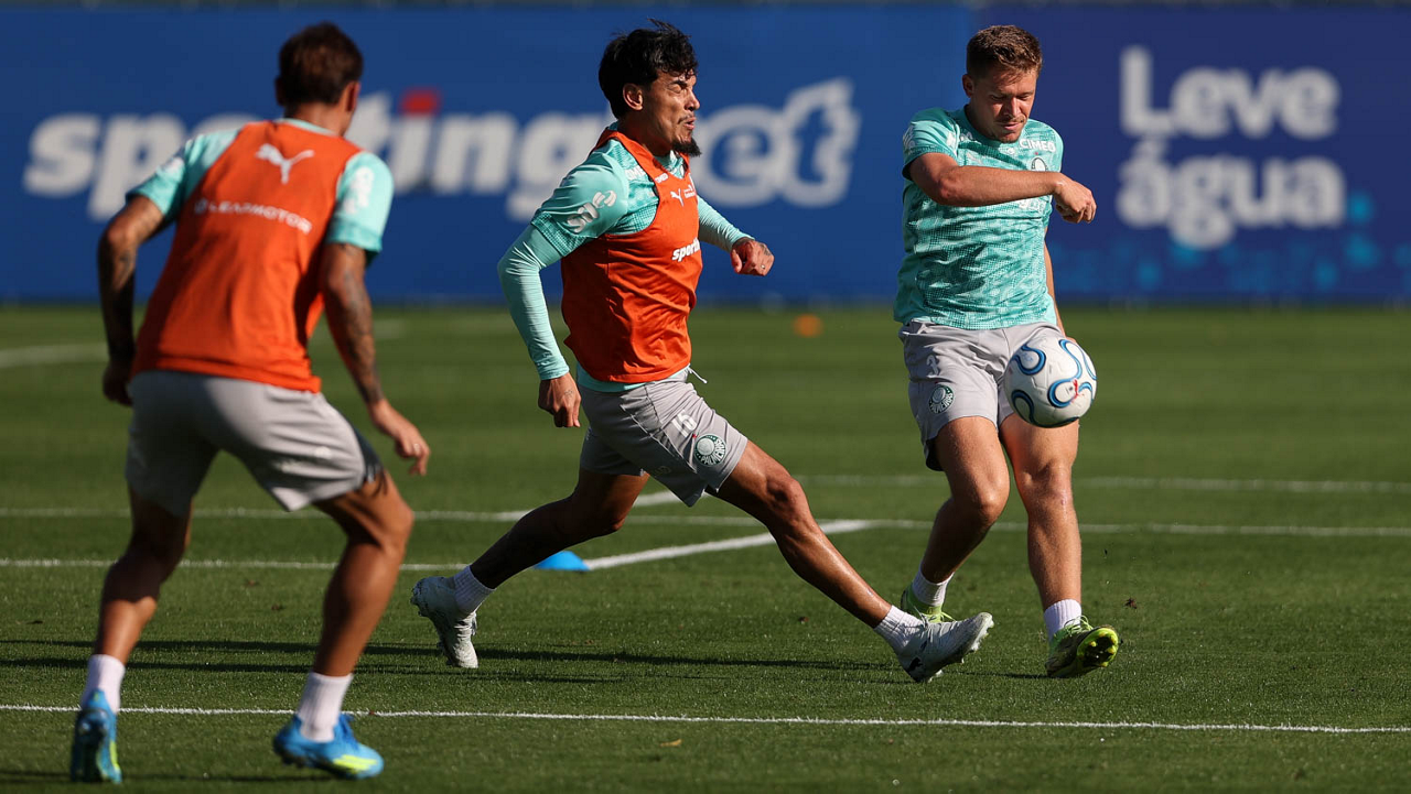 Veja fotos do treino do Palmeiras desta segunda-feira