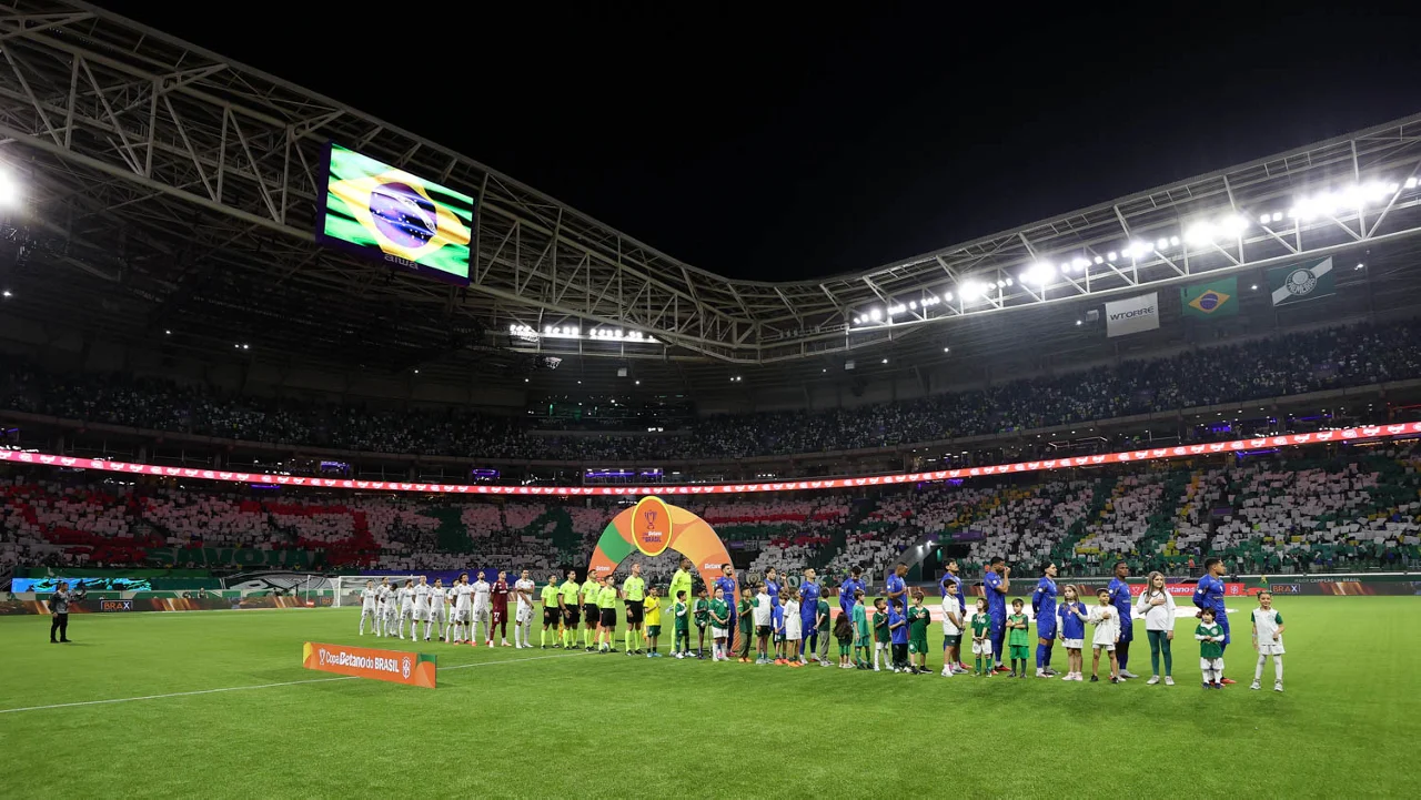 Palmeiras atinge marca de 9 milhões de torcedores na história do Nubank Parque