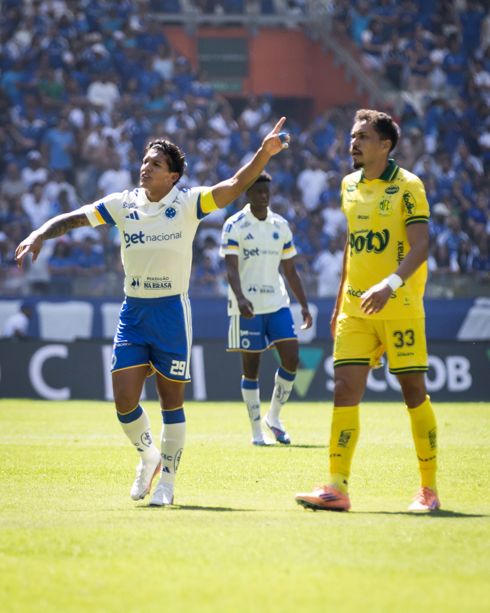 Veja fotos do duelo entre Cruzeiro e Mirassol pelo Brasileirão