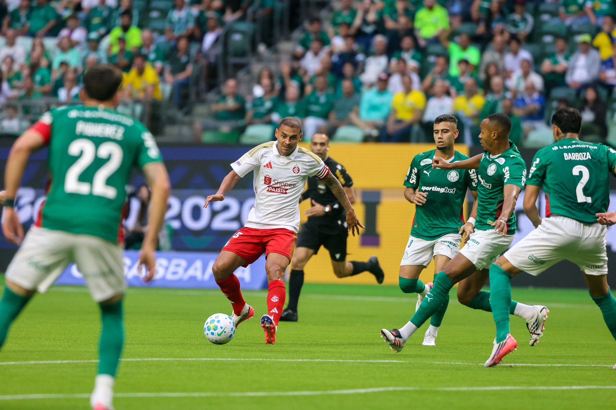 Palmeiras x Internacional: confira fotos da partida pelo Brasileirão