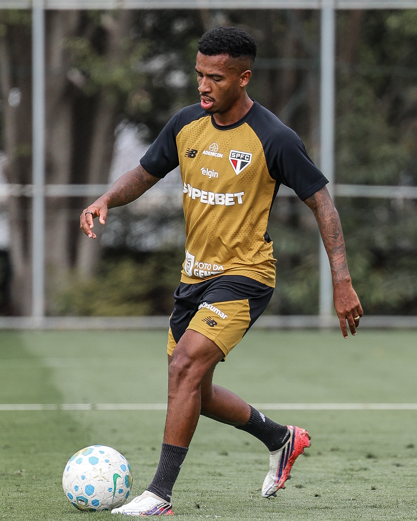 Veja fotos do último treino do São Paulo antes de encarar o Coritiba