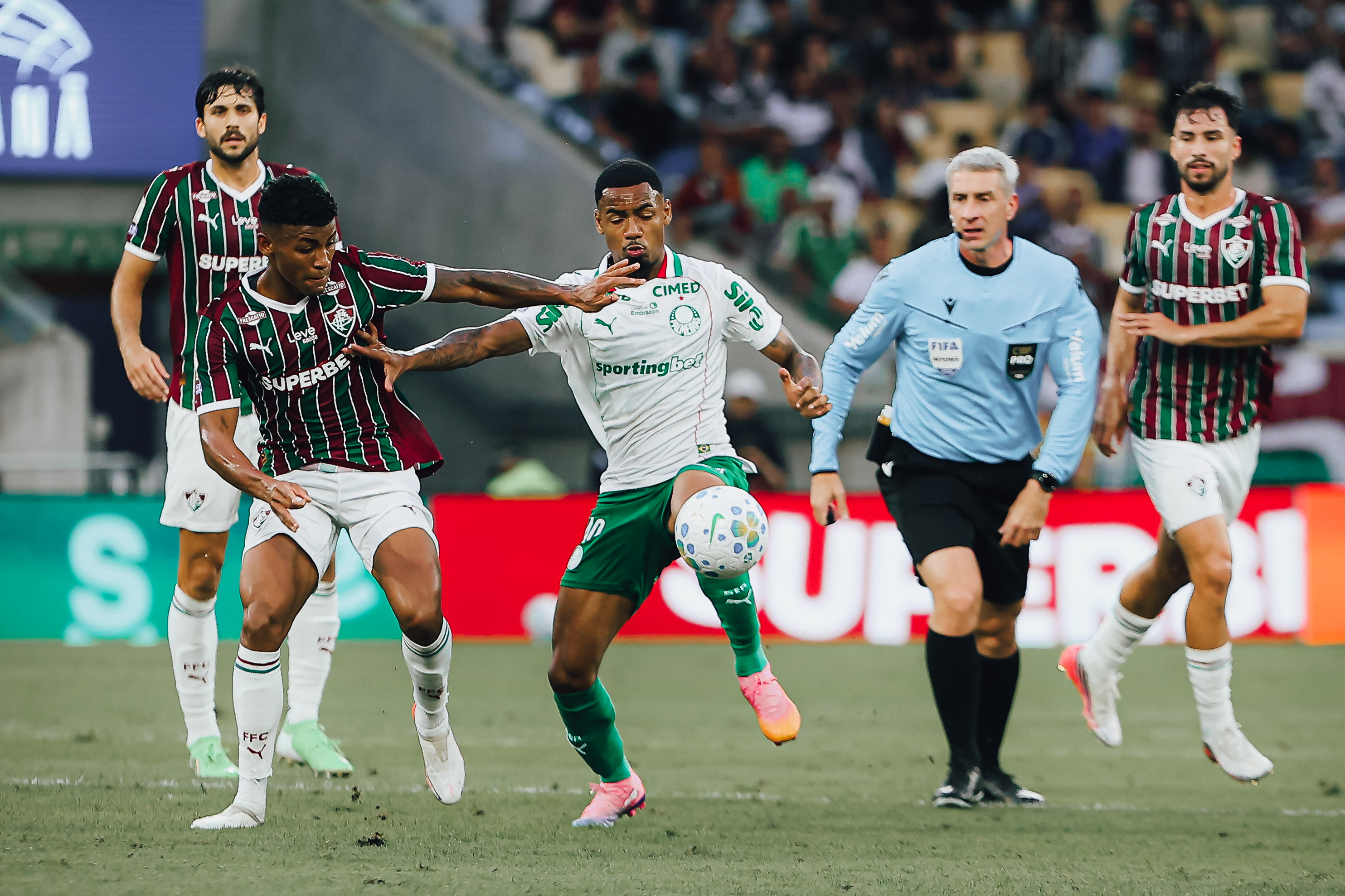 Veja fotos do duelo entre Fluminense e Palmeiras pelo Brasileirão