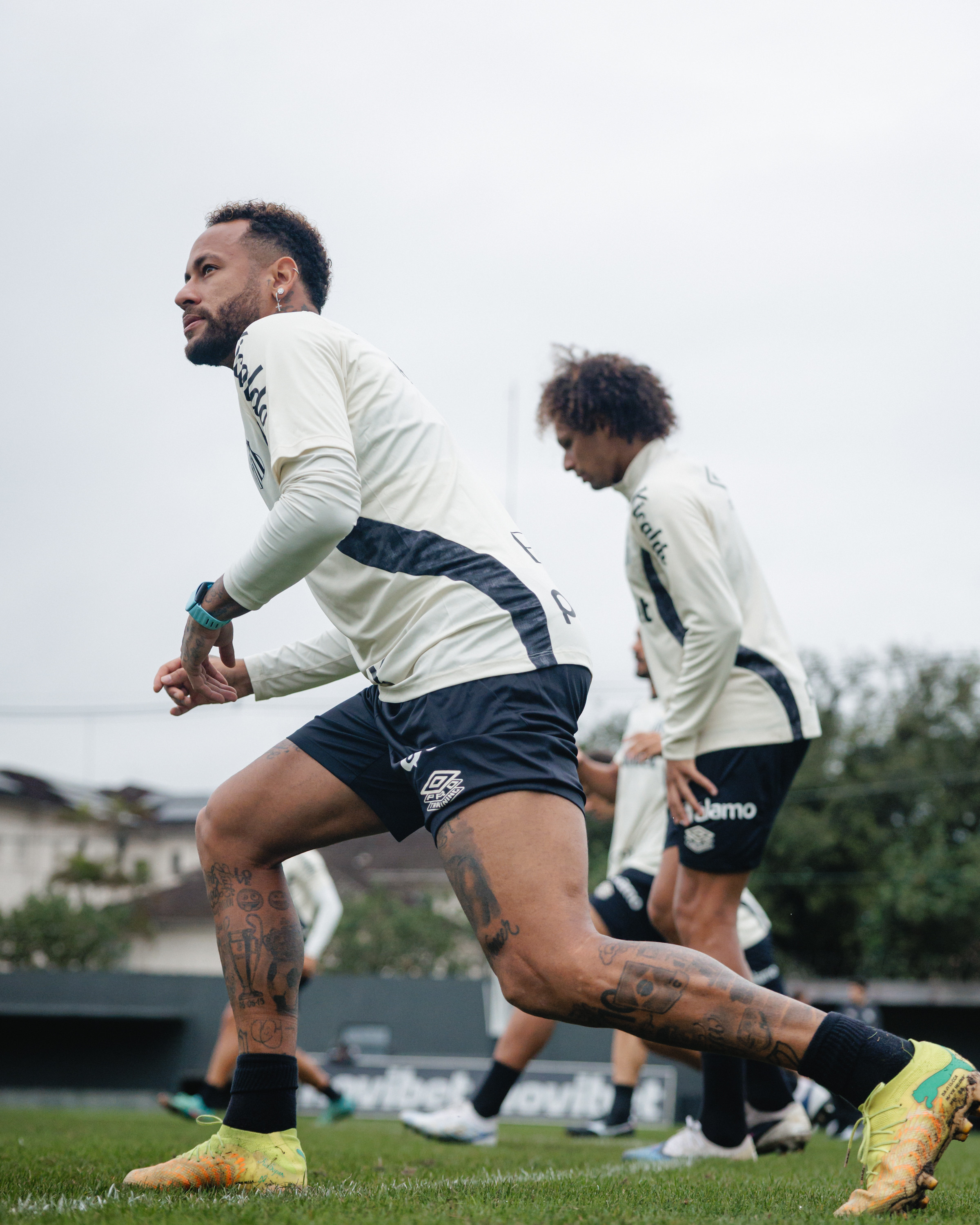Treino do Santos: veja fotos da última atividade antes de enfrentar o Palmeiras