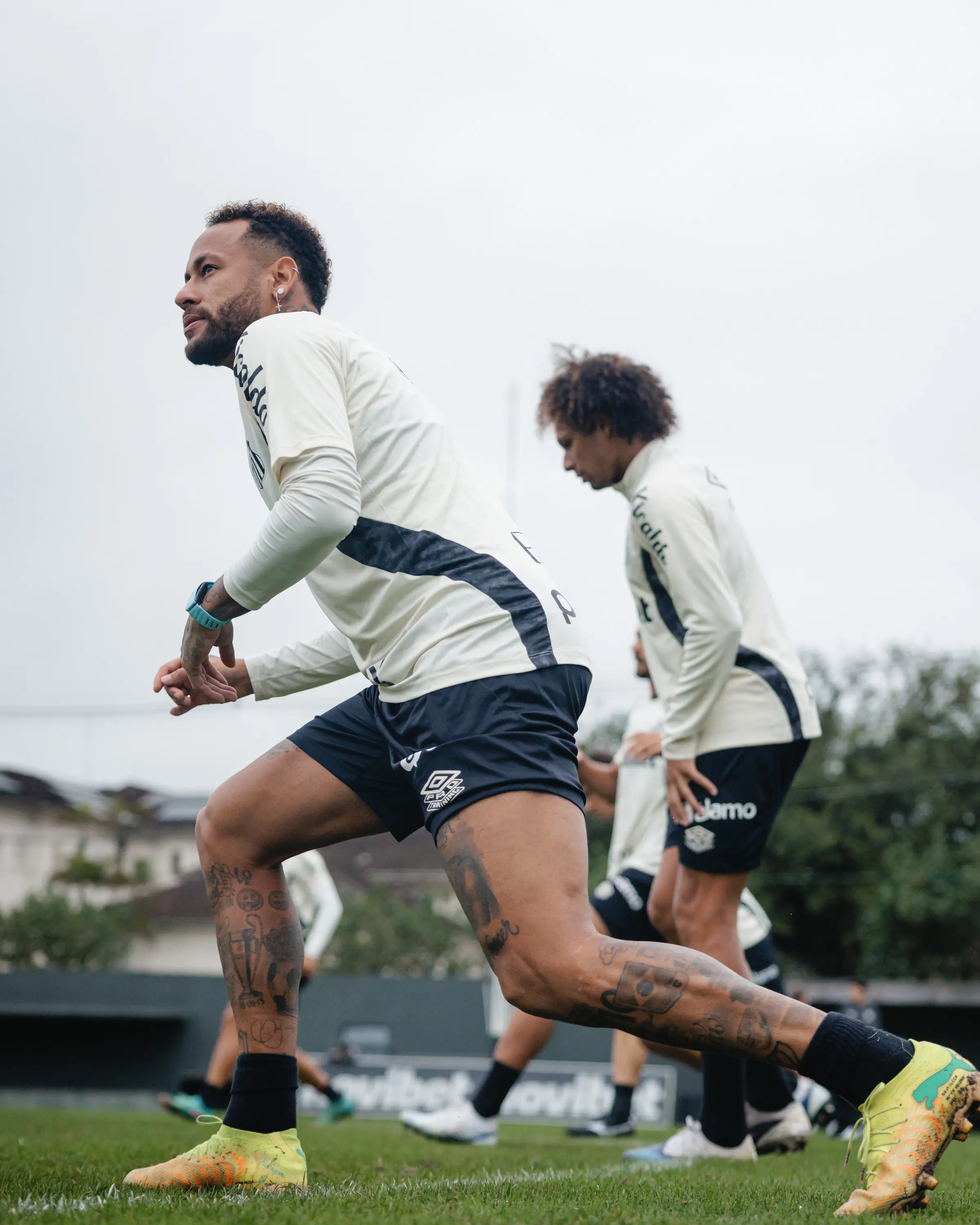 Treino do Santos: veja fotos da última atividade antes de enfrentar o Palmeiras