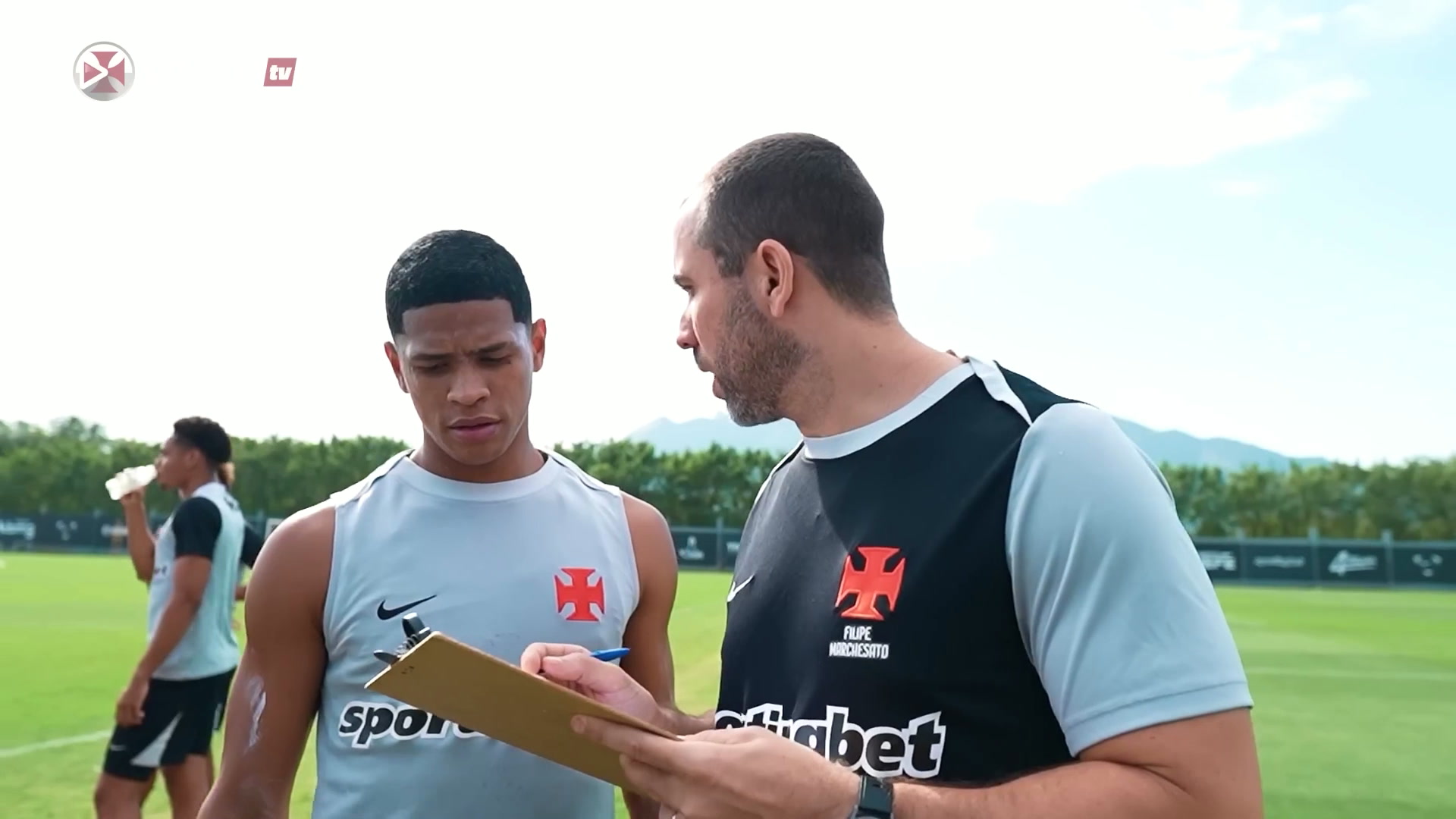 Vasco intensifica preparação no CT Moacyr Barbosa focado no confronto contra o Bahia