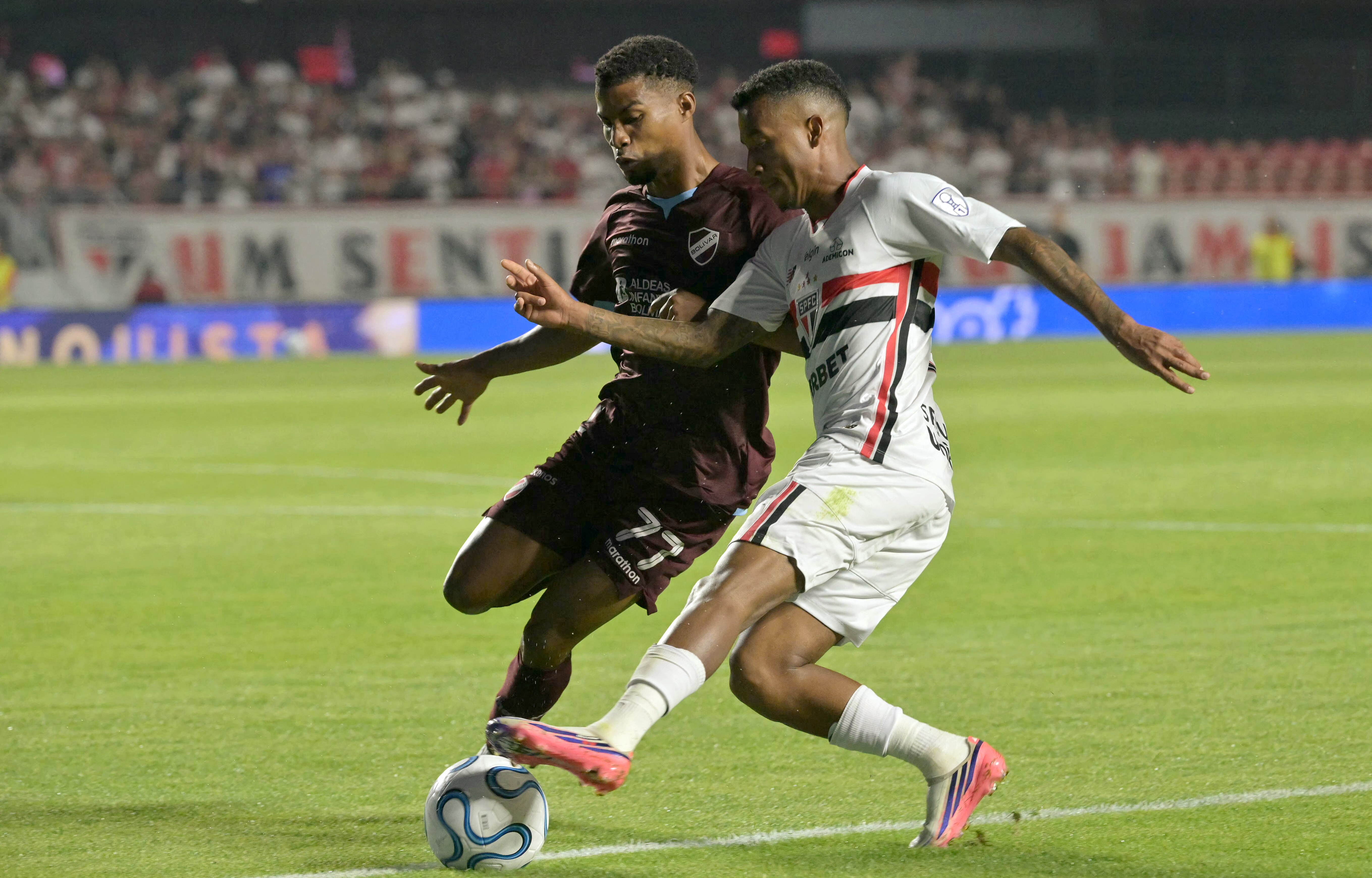 São Paulo x Bolívar: veja fotos do jogo de volta pelas oitavas da Sul-Americana
