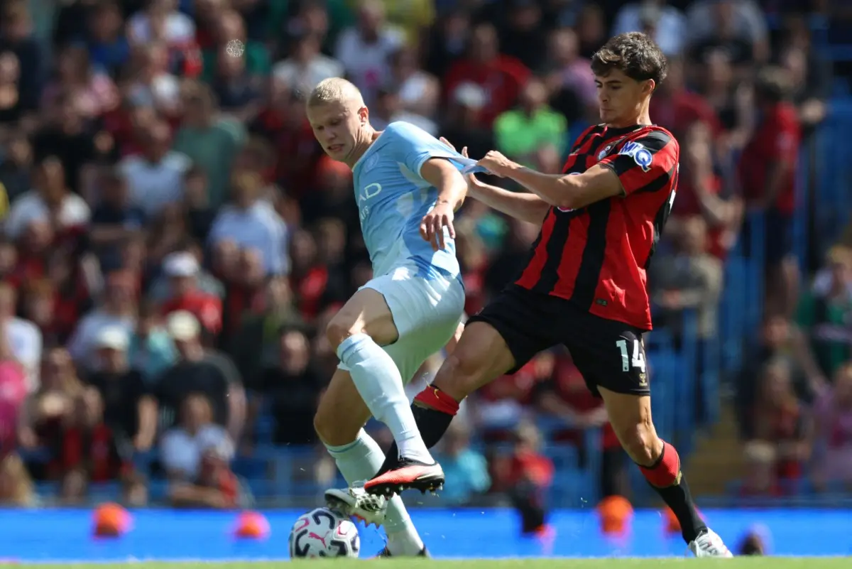 Veja fotos do duelo entre Manchester City e Bornemouth pelo Inglês