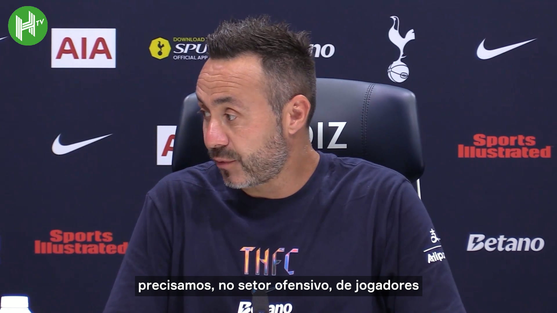 De Zerbi explica por que o Tottenham gastou alto para contratar Savinho
