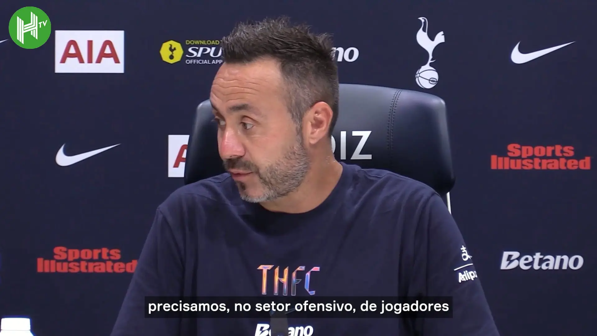 De Zerbi explica por que o Tottenham gastou alto para contratar Savinho