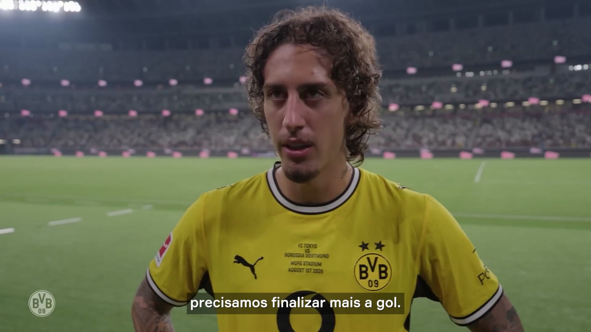 Fábio Silva cobra mais eficiência ofensiva após turnê do Dortmund no Japão