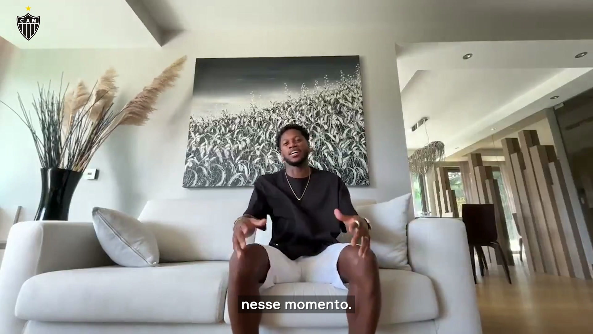 Fred manda recado para a Massa Atleticana: "Não sei nem explicar o que estou sentindo"