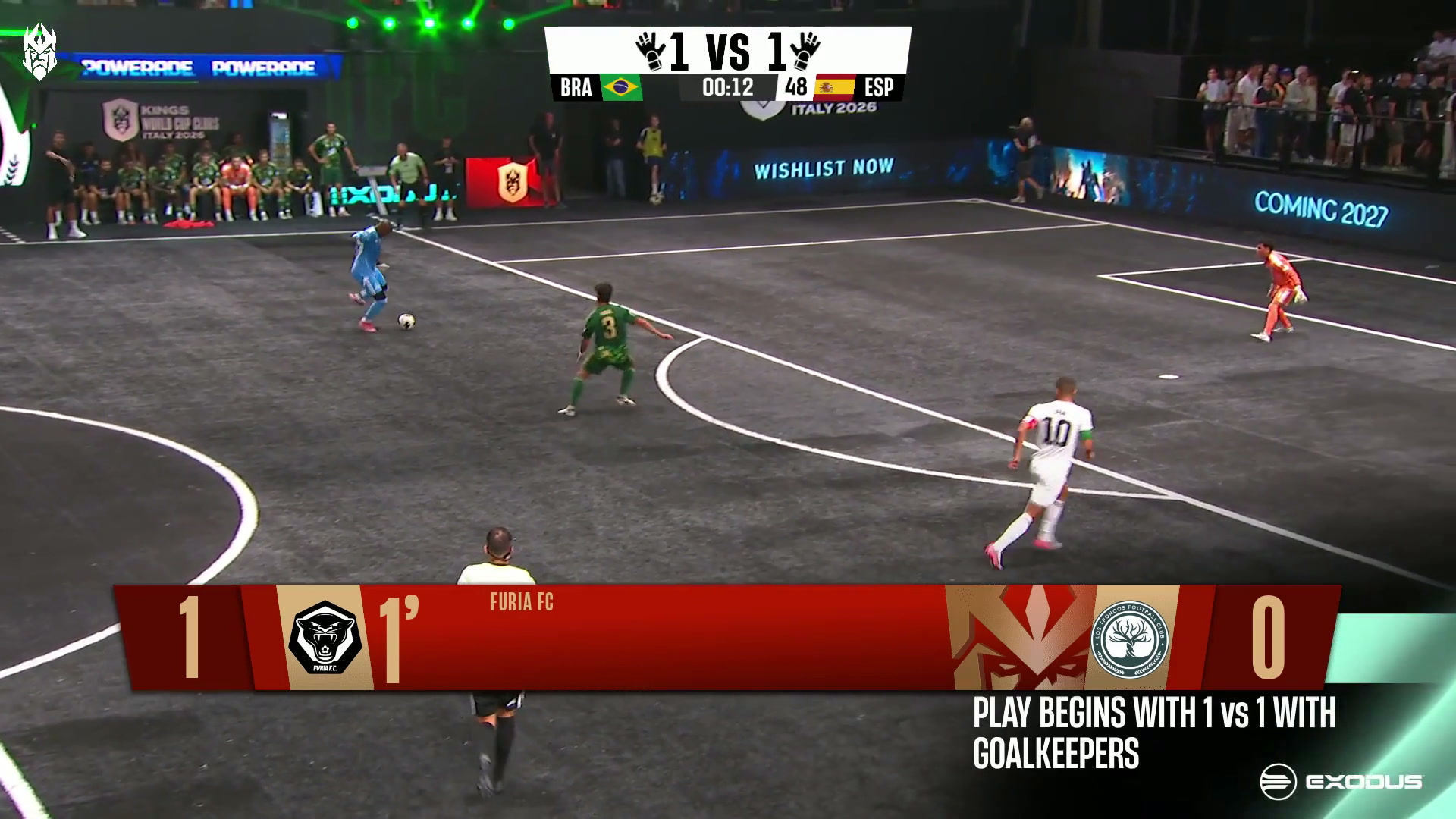 Melhores momentos: Furia FC 5 x 1 Los Troncos pela Kings World Cup Clubs