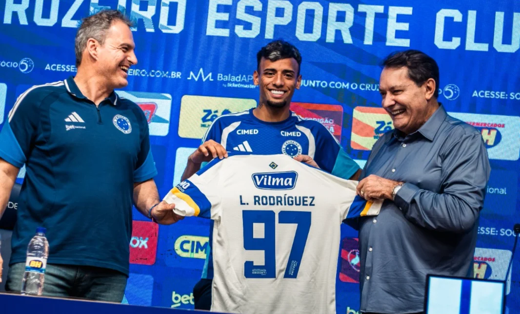 Lucho Rodríguez destaca retorno ao futebol brasileiro e elogia Cruzeiro: “Um timaço”