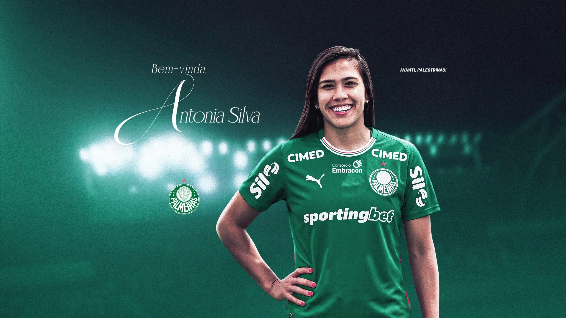 Palmeiras reforça time feminino com zagueira Antônia Silva, ex-Real Madrid