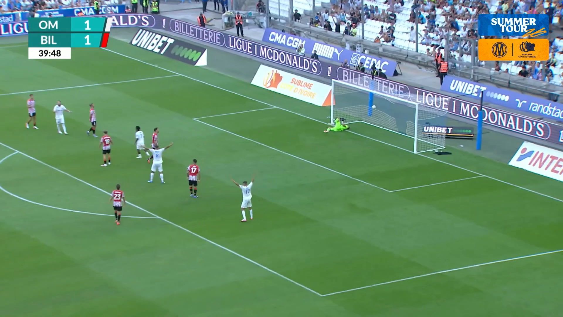 Paixão mantém fase iluminada e marca golaço na vitória do Olympique de Marseille sobre o Athletic Club
