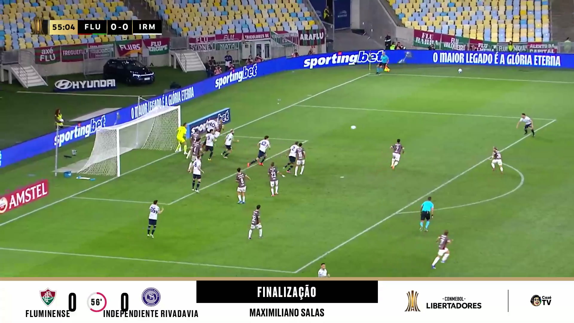 Por pouco! Rivadavia acerta a trave do Fluminense e fica perto de vitória no Maracanã; confira o lance