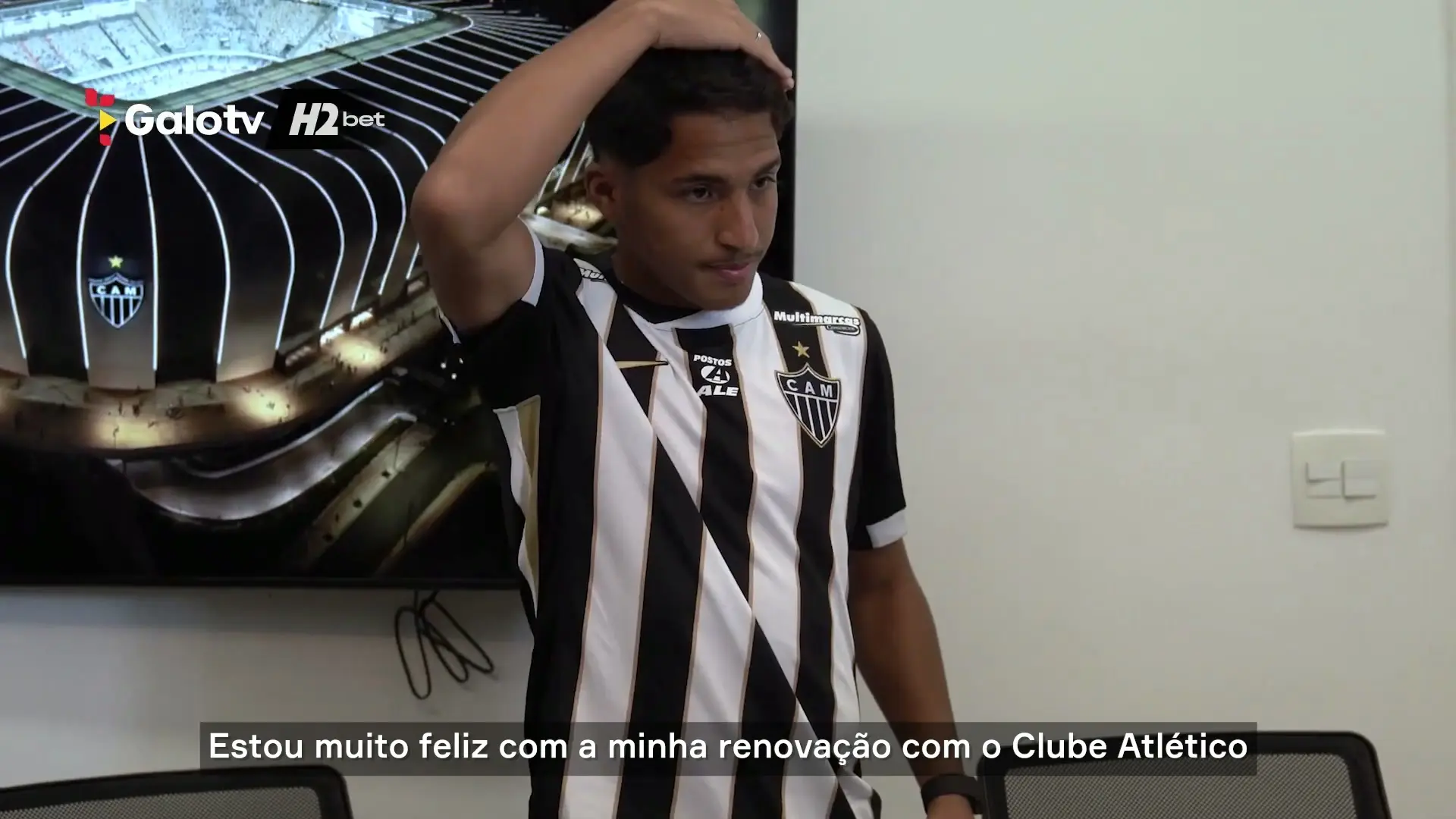 Atlético-MG renova contrato com Riquelme até o fim de 2029