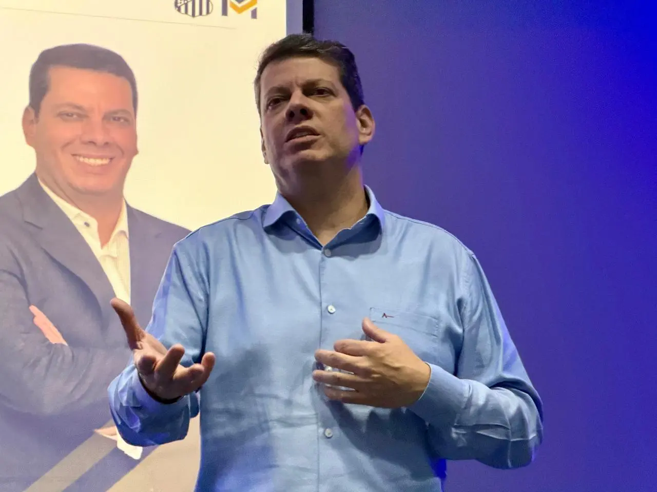 Maurício Maruca lança candidatura à presidência do Santos e apresenta projeto de gestão