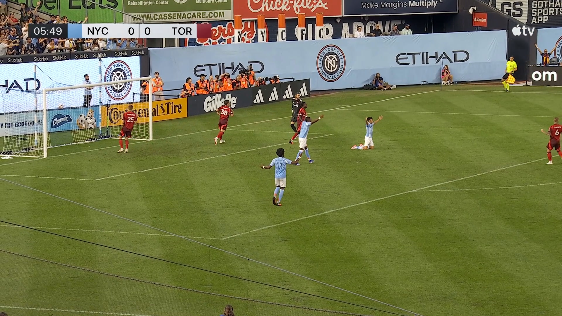 Melhores momentos da vitória do New York City FC sobre o Toronto FC pela MLS