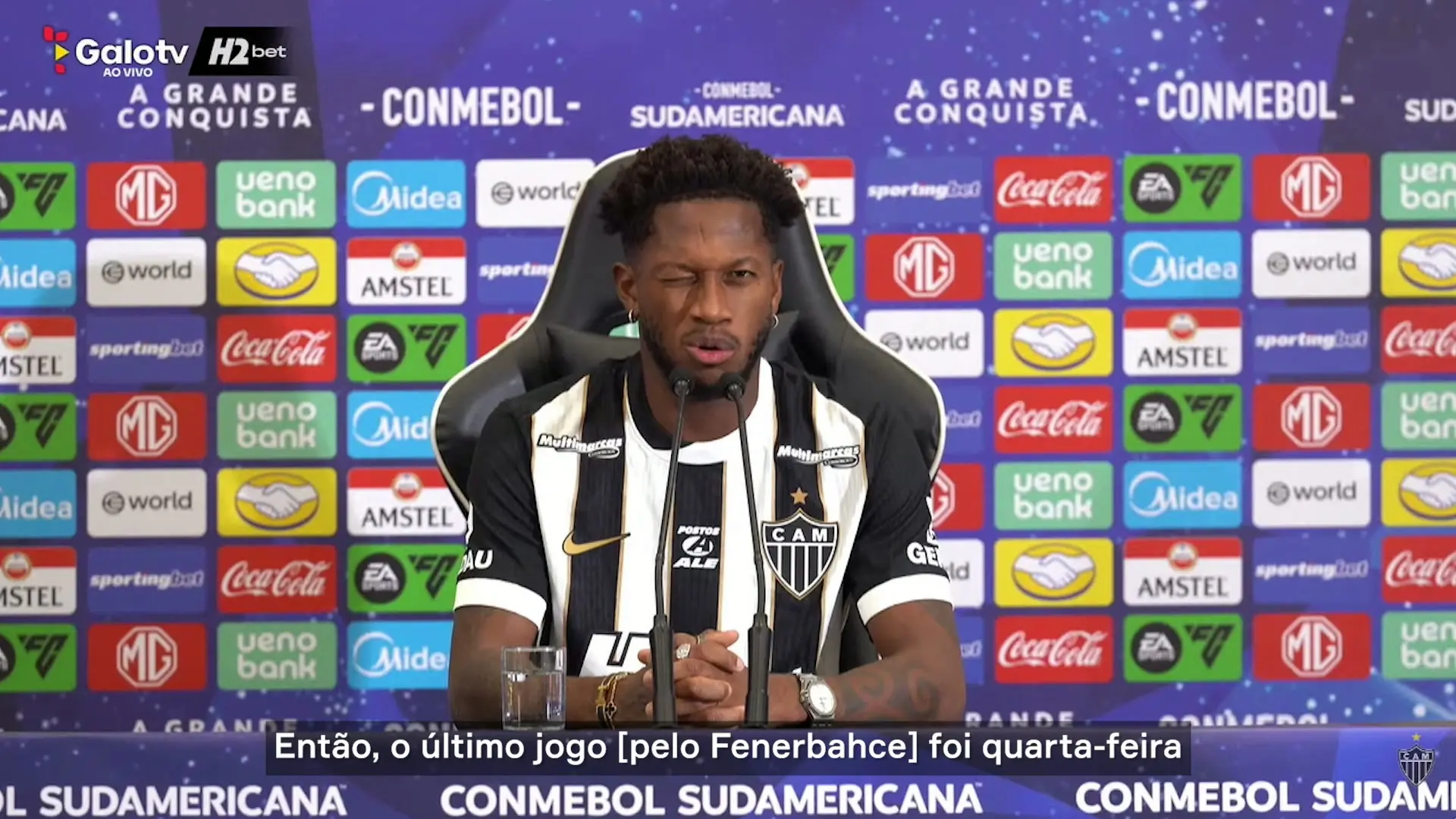 Fred diz estar pronto para estrear e onde prefere atuar no Galo