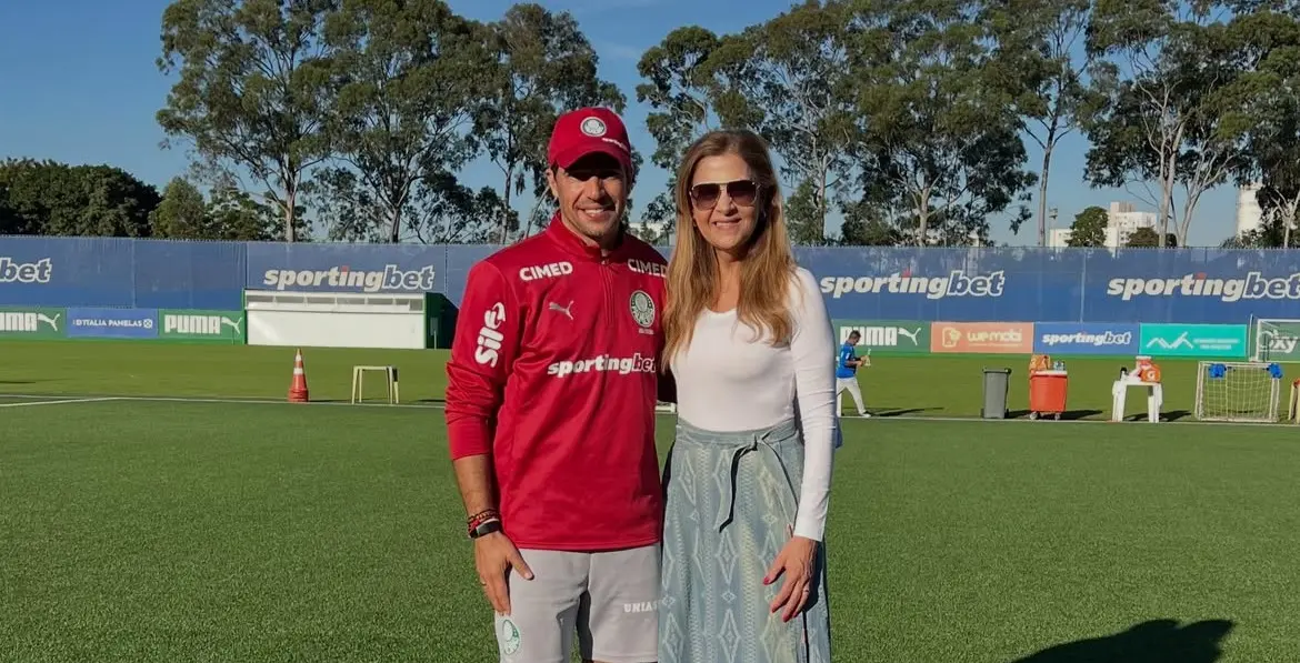 Leila reforça confiança em Abel e jogadores do Palmeiras antes de decisão e diz: "Temos muito a celebrar"