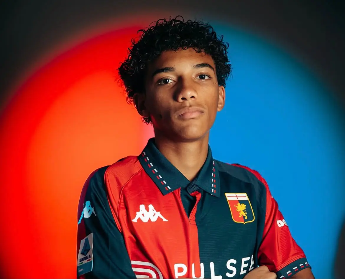 Emprestado pelo Santos, Robinho Jr. marca dois gols em vitória do Genoa sub-20