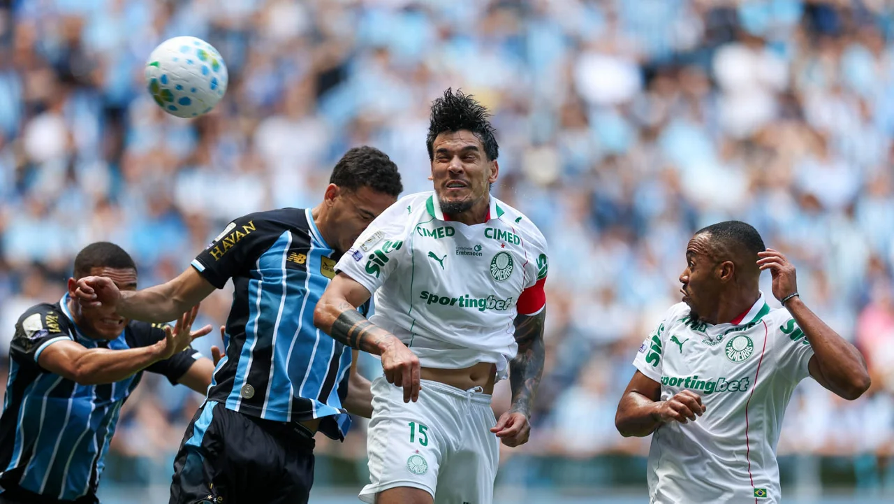 Grêmio x Palmeiras: veja fotos do duelo pela 28ª rodada do Brasileirão