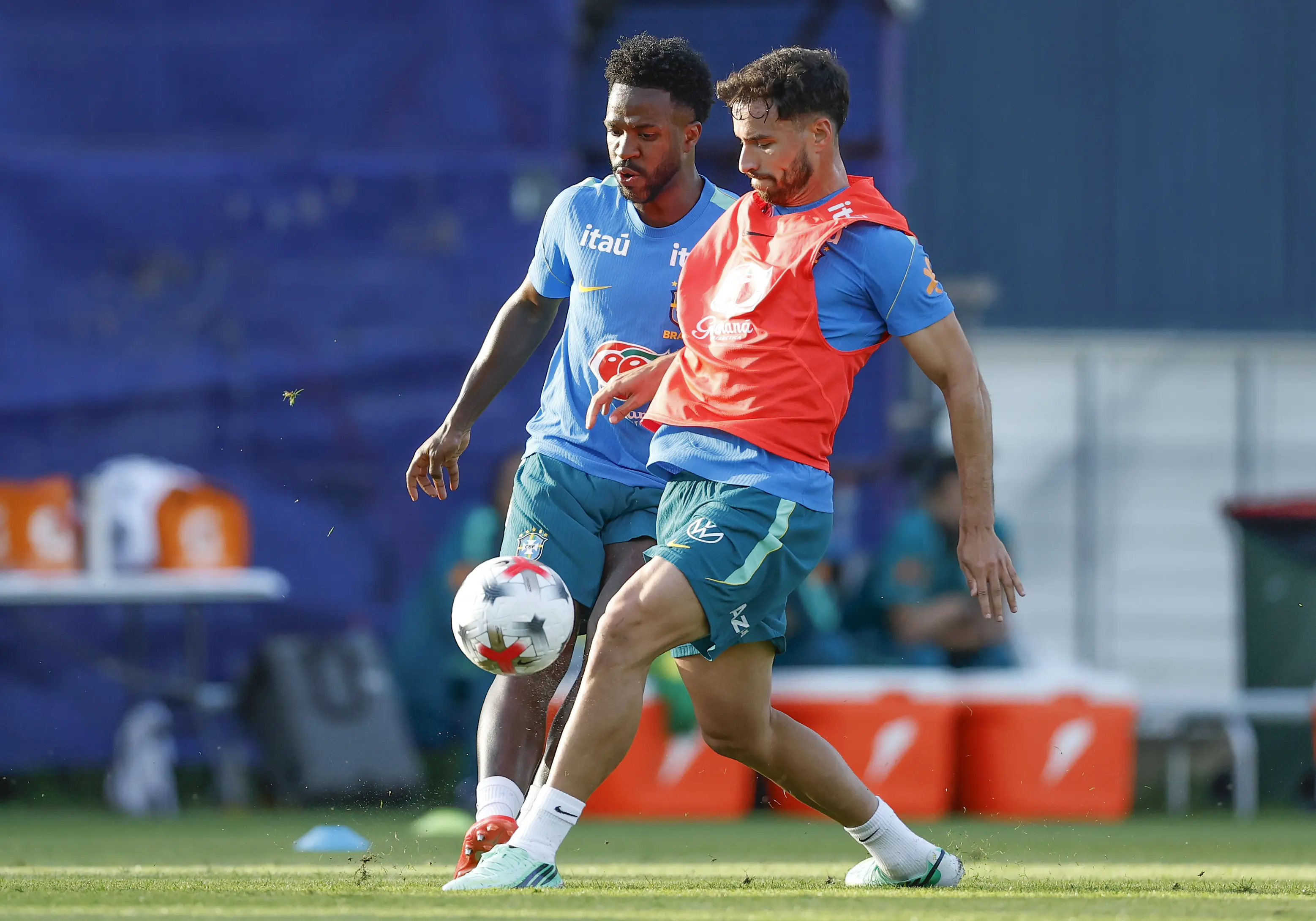Veja fotos do treino da Seleção Brasileira nesta quarta-feira na Austrália