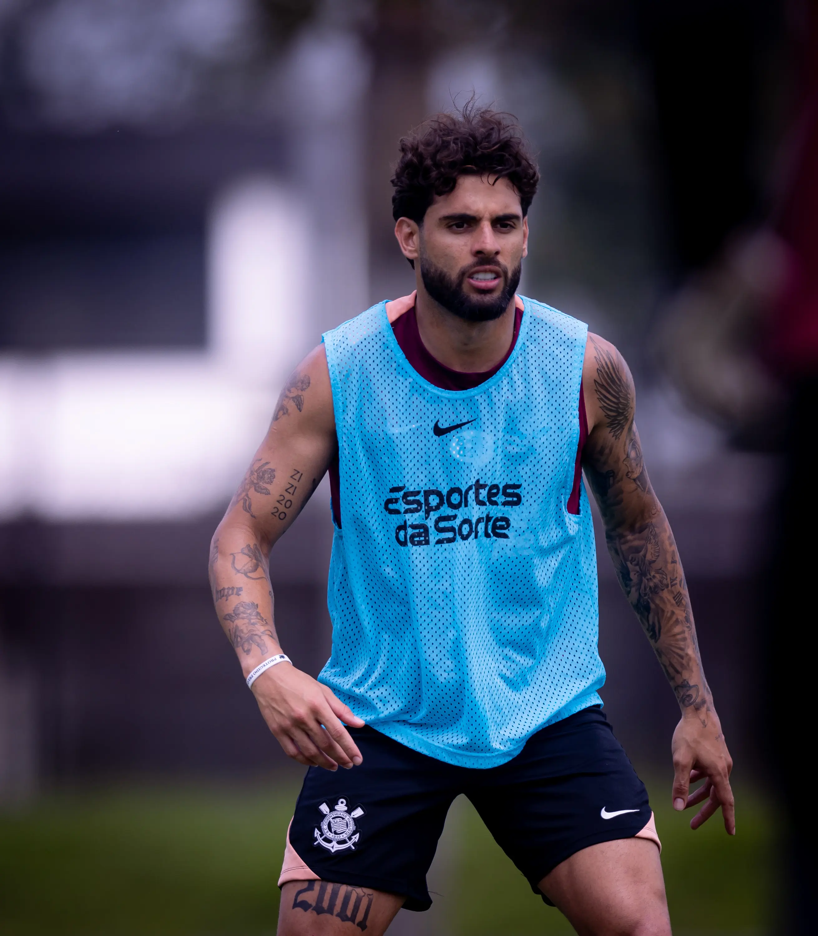 Yuri garante “lesão cicatrizada” e cita ansiedade para voltar ao Corinthians