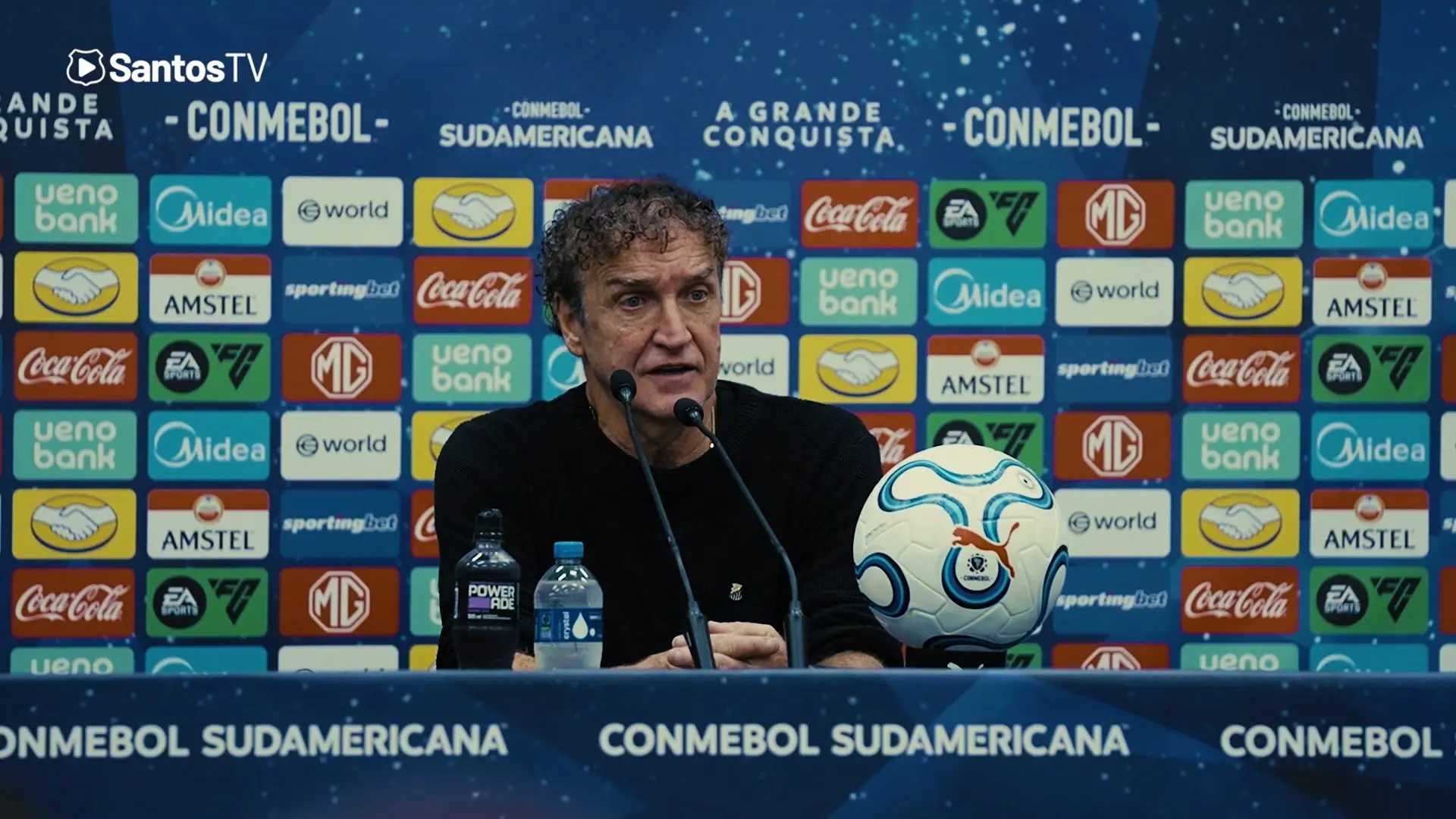 Cuca lamenta eliminação da Sul-Americana e diz que faria ‘tudo de novo’