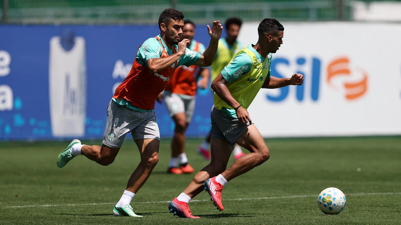 Veja fotos do treino do Palmeiras desta quarta-feira