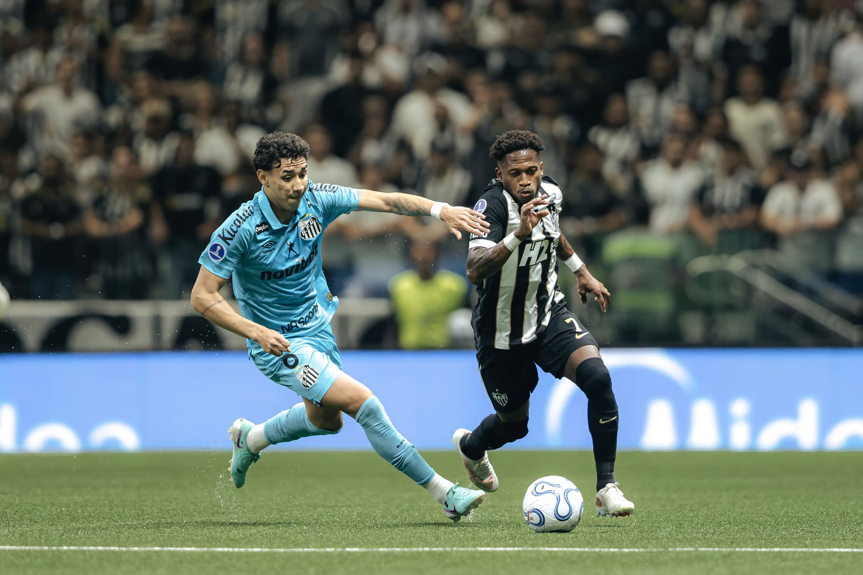 Confira os melhores momentos de Atlético Mineiro 4 x 2 Santos pela Sul-Americana