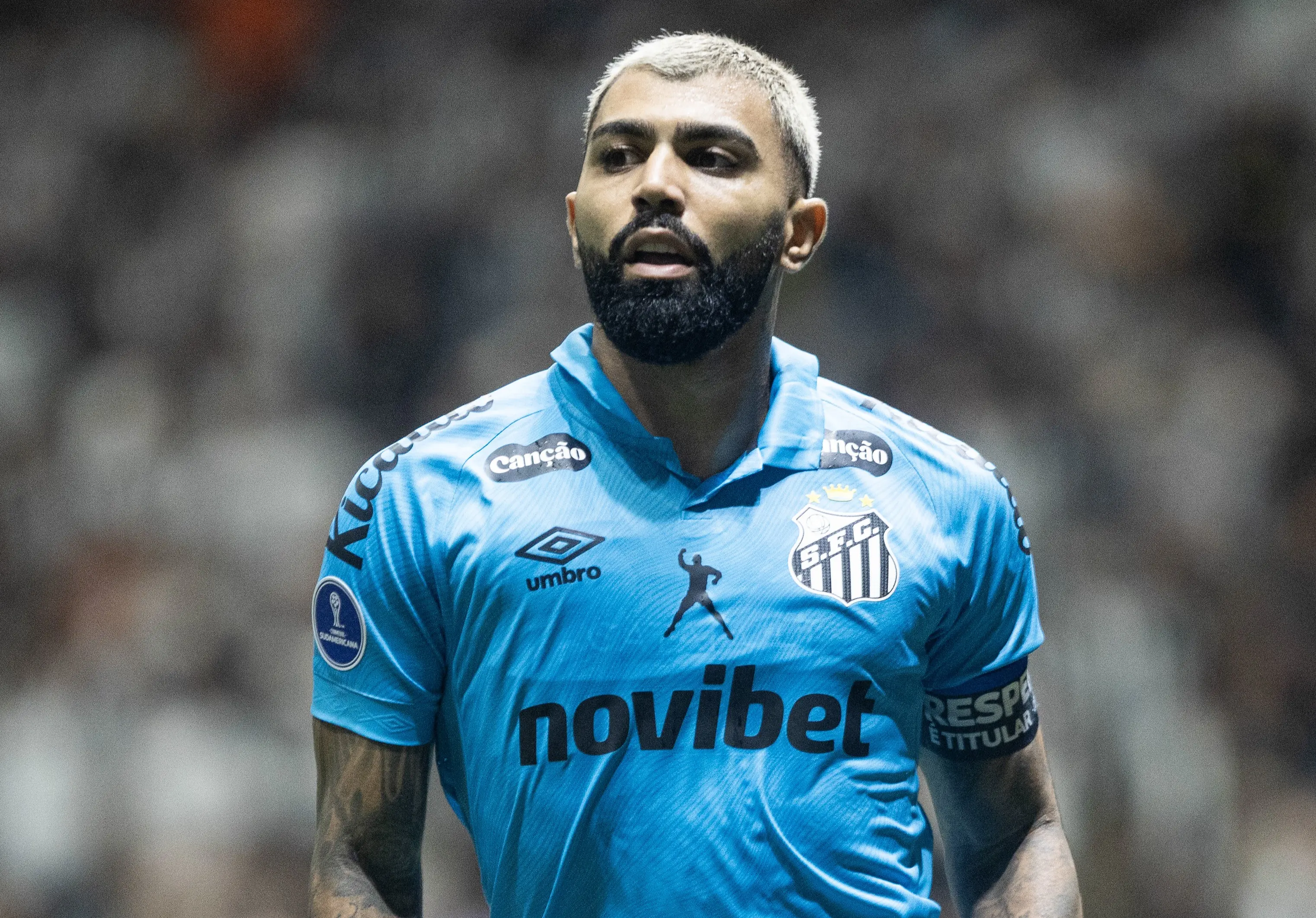 Gabigol desabafa após eliminação do Santos na Sul-Americana: “Podíamos ir mais longe”