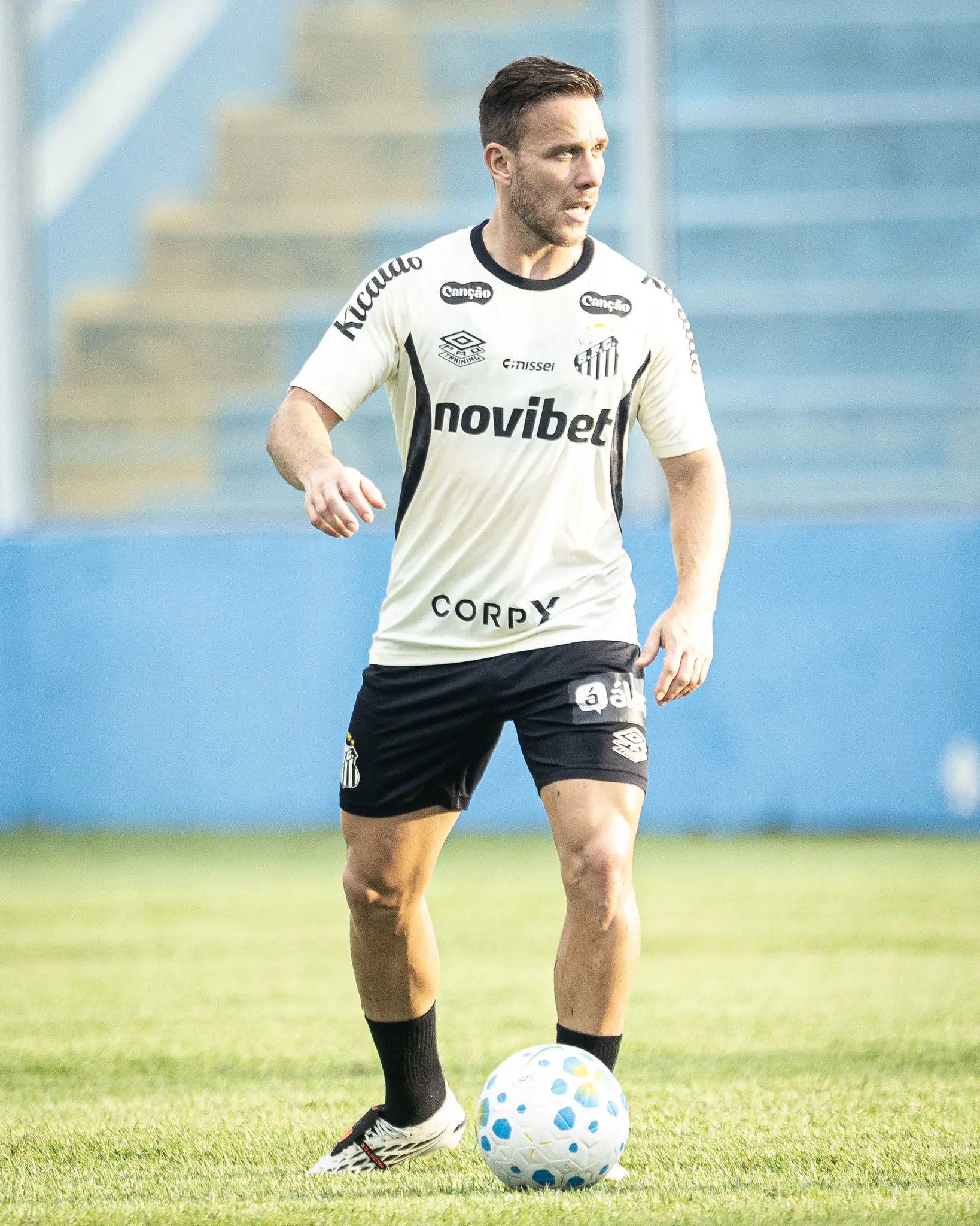 Treino do Santos: veja fotos da última atividade antes de enfrentar o Remo pelo Brasileirão
