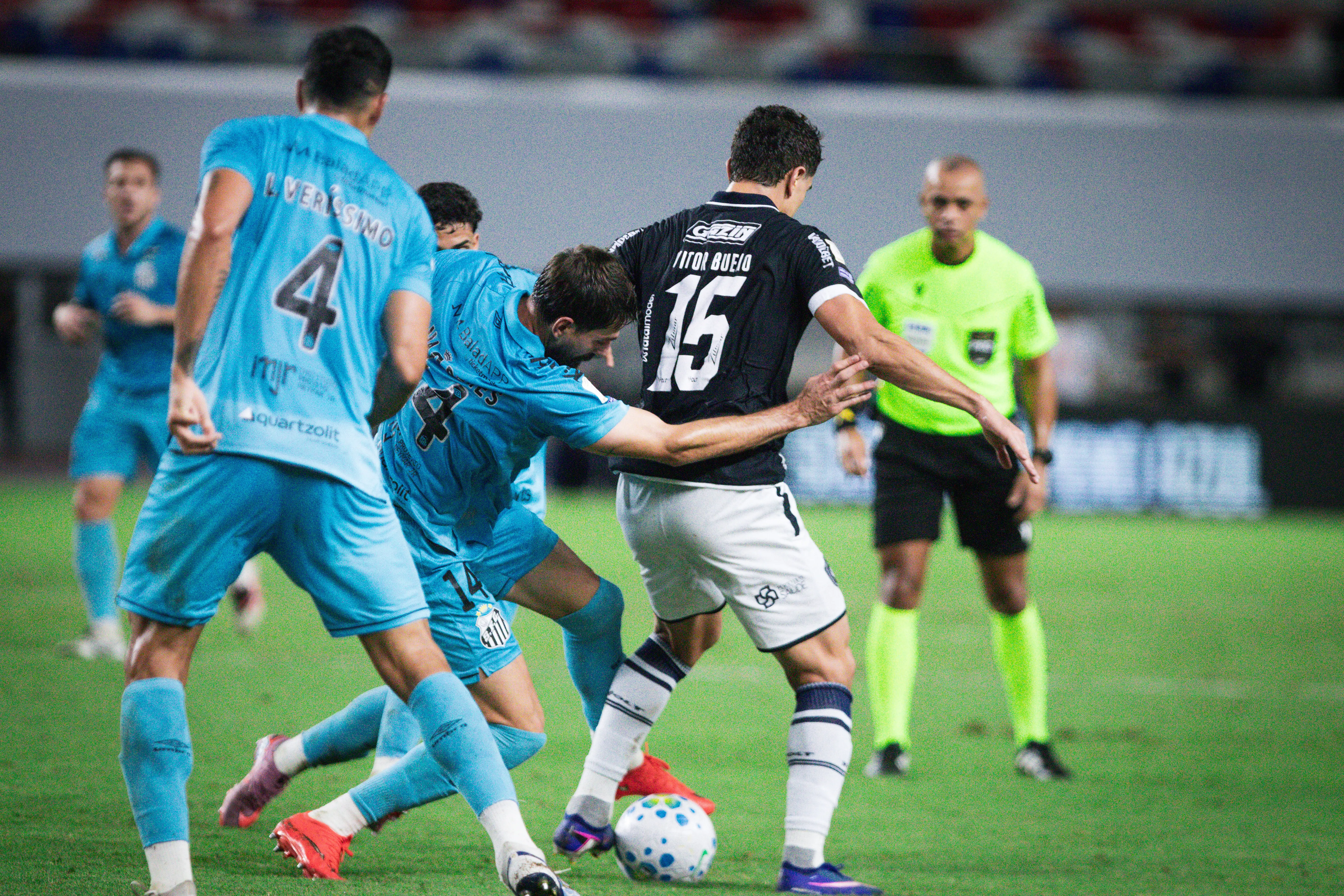 Remo x Santos: veja fotos do duelo pela 28ª rodada do Brasileirão
