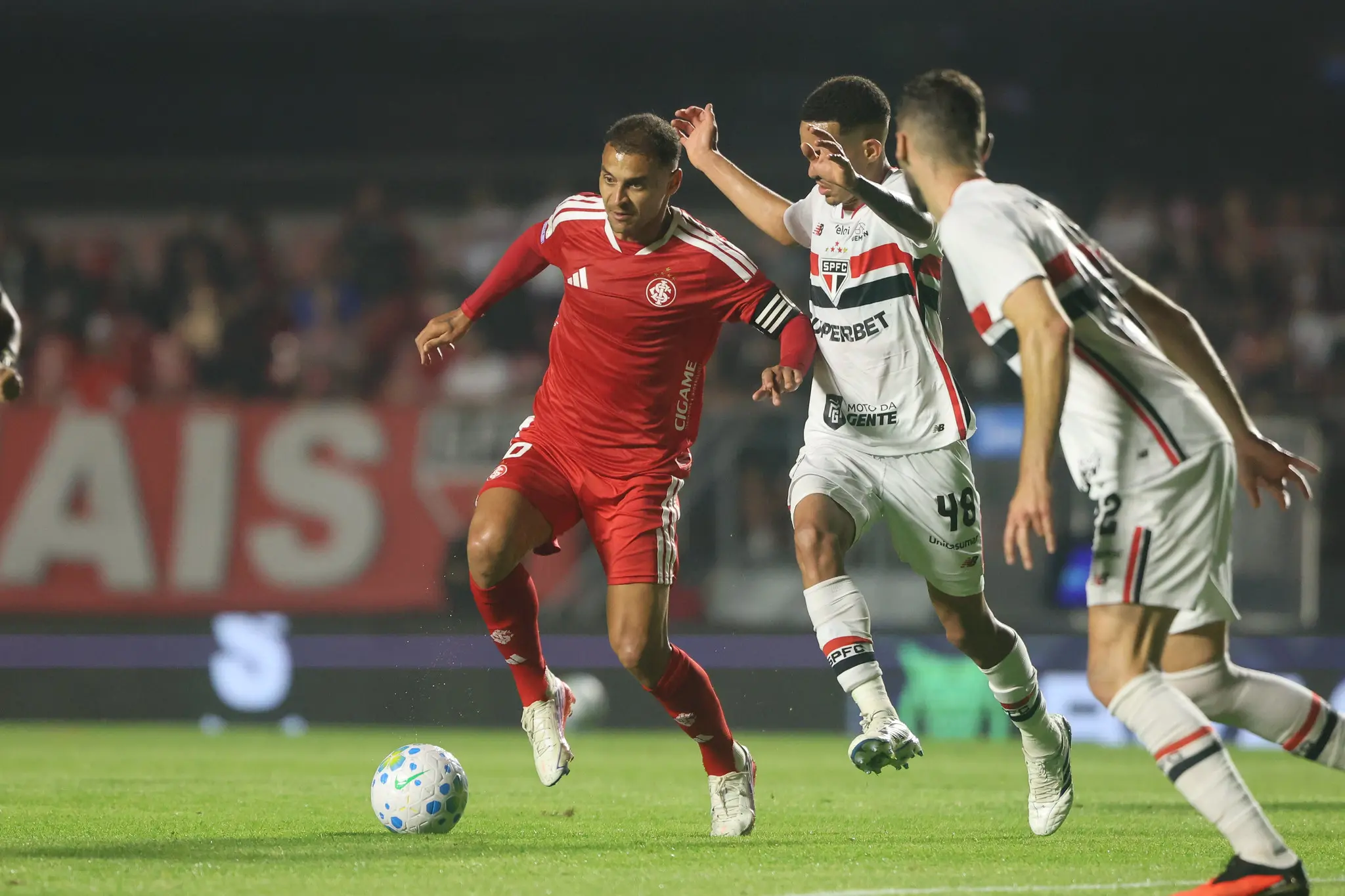 São Paulo x Inter: veja fotos do duelo pelo Brasileirão