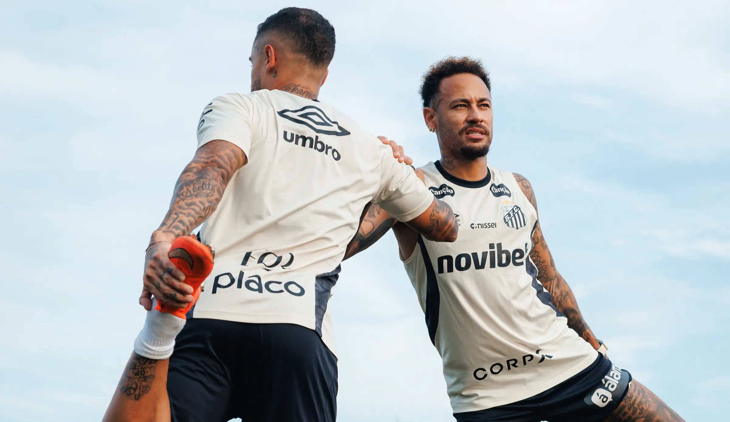 Treino do Santos: veja fotos da penúltima atividade do Peixe antes de pegar o São Paulo