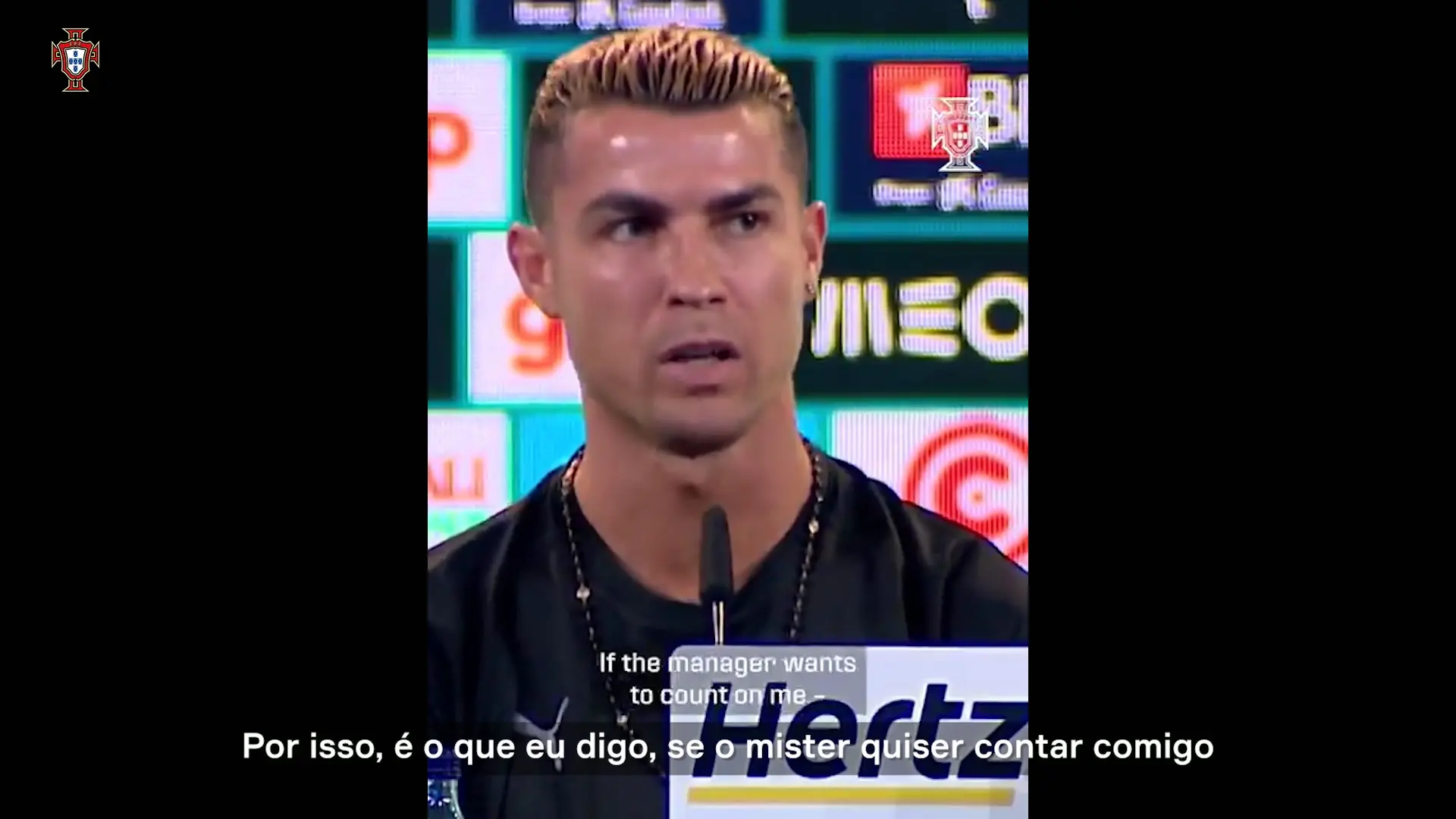 Cristiano Ronaldo: ‘Estou na seleção para ajudar pelo que faço, não pelo currículo’