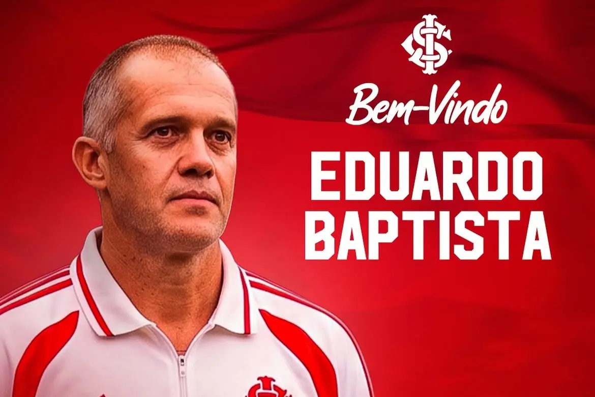 Eduardo Baptista é anunciado como novo treinador do Internacional