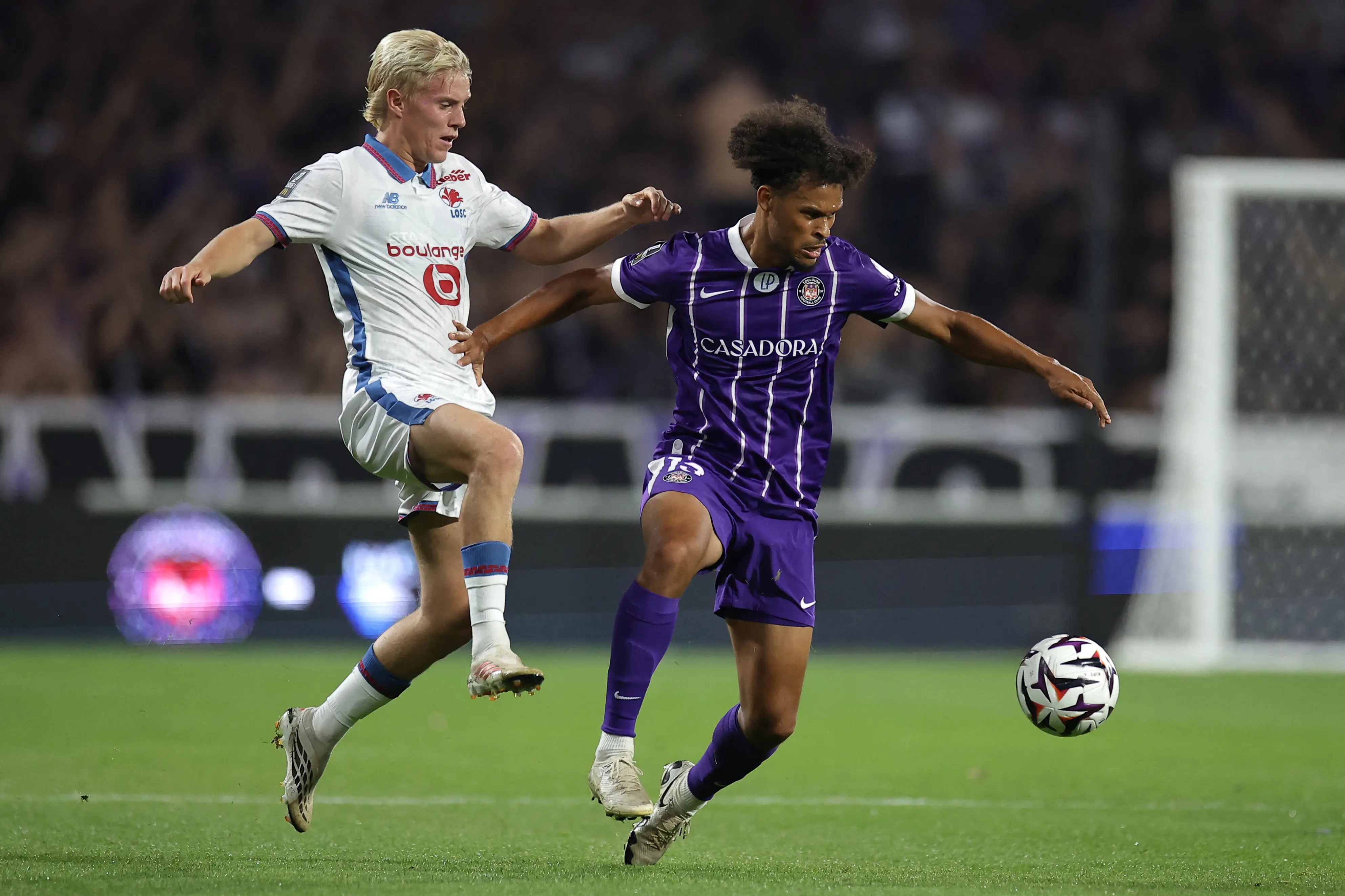 Veja fotos da partida entre Toulouse e Lille pelo Campeonato Francês