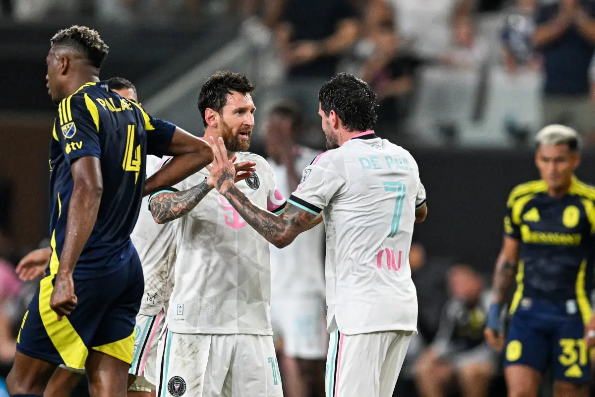 Messi marca, mas Inter Miami fica só no empate com o Nashville na MLS