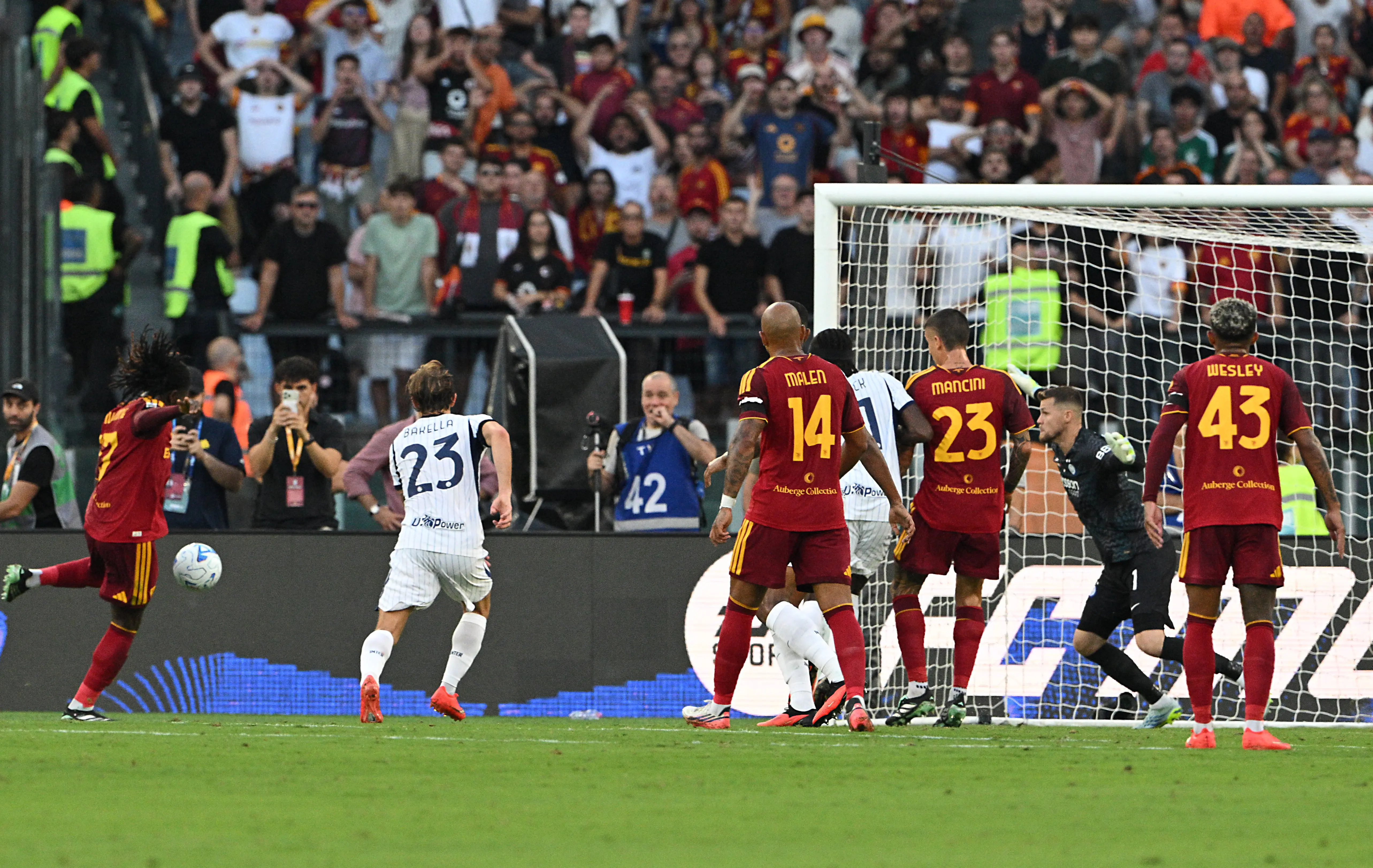 Veja fotos de Roma x Inter de Milão pelo Campeonato Italiano